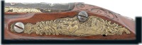 Prussian Jaeger Style Flintlock Rifle with Wootz Steel Barrel - 6