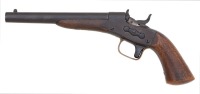 Extremely Rare U.S. Navy Remington Model 1865 Rolling Block Pistol with Pattern Triggerguard - 2