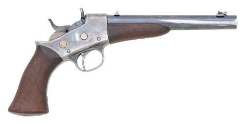 Fine Remington Model 1887 Army Frame Rolling Block &ldquo;Plinker&rdquo; Pistol