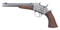 Fine Remington Model 1887 Army Frame Rolling Block &ldquo;Plinker&rdquo; Pistol - 2