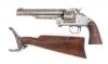 Smith & Wesson No. 3 First Model Russian Revolver with Shoulder Stock - 2