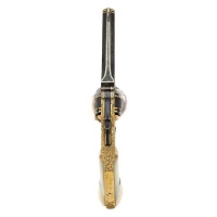 Exceptional Gustave Young Engraved Deluxe Gold Gilt & Cased Smith & Wesson No. 1 Second Issue Revolver - 3