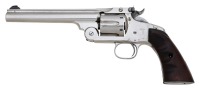 Rare Custom Smith & Wesson New Model No. 3 Rimfire Revolver Presented by Ad Toepperwein To Bud Coffey - 2