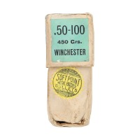 Collectible Winchester 50-100-450 Express Cartridge Box - 3
