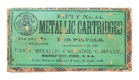 Collectible UMC Dog Head Logo .44 Short Rimfire Cartridges