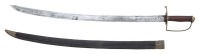 Fine Colonial American Hanger with German-Made Blade & Scabbard - 2