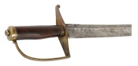 Fine Colonial American Hanger with German-Made Blade & Scabbard - 4