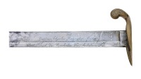 U.S. Model 1850 Foot Officer's Sword by Ames Belonging To Capt., Later Lt. Col., Charles R. Mudge, 2nd Massachusetts Infantry, Killed At Gettysburg - 2