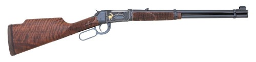 Attractive Sam Welch Master Engraved & Gold Inlaid Winchester Model 94AE XTR Lever Action Carbine