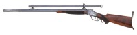 Winchester-Stevens-Pope Model 1885 High Wall Sporting Rifle Identified To Ballistics Pioneer F.W. Mann - 2