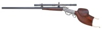 Custom Marlin Ballard Schoyen Falling Block Schuetzen Rifle - 2