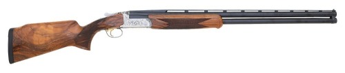 Engraved & Gold Inlaid Jefferson Gun Club Kolar Over Under Shotgun with Kolar Tube Set