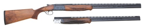 Engraved Perazzi MX20 Pachmayr Edition Smallbore Over Under Shotgun Two Barrel Set