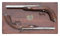 Attractive Cased Pair Of Lepage Percussion Target Pistols - 2
