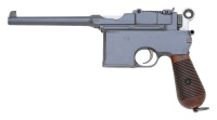 Excellent Mauser C96 Large Ring Flat Side Semi-Auto Pistol - 2