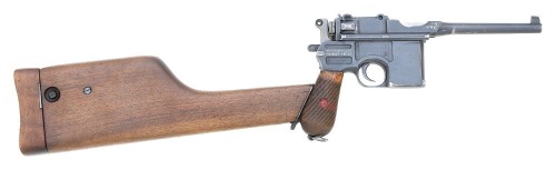 Austro-Hungarian Contract Mauser C96 Semi-Auto Pistol with Stock
