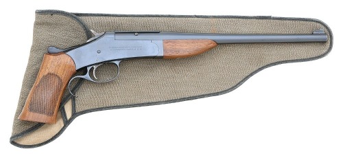 Excellent Harrington & Richardson Model 122 Handy-Gun with Canvas Holster