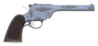 Attractive Alvin White Engraved Harrington & Richardson USRA Target Pistol with Original Box - 2