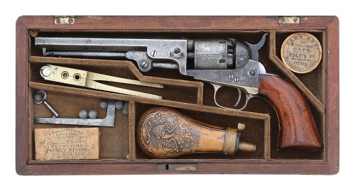 Cased Colt Model 1849 Pocket Percussion Revolver