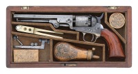 Cased Colt Model 1849 Pocket Percussion Revolver