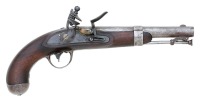 U.S. Model 1836 Flintlock Pistol by Johnson