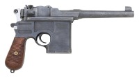 Chinese Shansei Broomhandle Semi-Auto Pistol