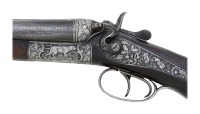 Attractive German Double Hammergun by Otto Lang - 3