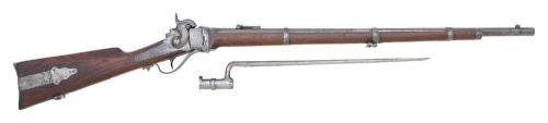 Sharps New Model 1863 Percussion Rifle Issued To Company B, 2nd Veteran Volunteer Infantry