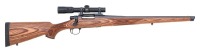 Desirable Remington Custom Shop Model Seven Mannlicher Bolt Action Rifle