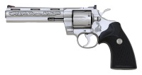 Rare and Desirable Colt Custom Shop Silver Snake Python Revolver