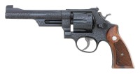 Fabulous Denise Thirion Engraved Smith & Wesson Model 27-2 Double Action Revolver - 2