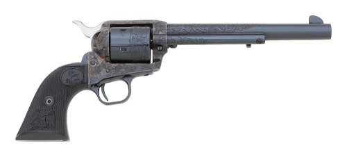 Factory Engraved Colt Third Generation Single Action Army Revolver