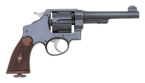 Desirable Smith & Wesson Commercial Model Of 1917 Double Action Revolver