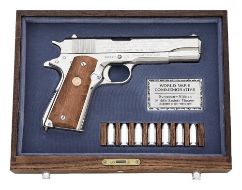 Colt Model 1911A1 European Theater Of Operations Commemorative Semi-Auto Pistol