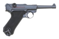 German P.08 Luger byf-Coded Pistol by Mauser