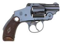 Interesting Smith & Wesson 38 Safety Hammerless Revolver