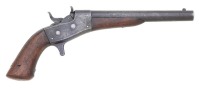 Scarce Remington Model 1866 Commercial Rolling Block Pistol