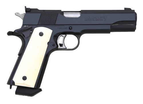 Custom Colt Gold Cup National Match Semi-Auto Pistol