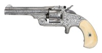 New York Engraved Smith & Wesson No. 1 1/2 Single Action Revolver