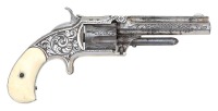 New York Engraved Smith & Wesson No. 1 1/2 Second Issue Revolver