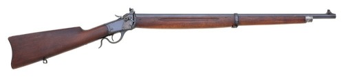 U.S. Marked Winchester Model 1885 Low Wall Winder Musket