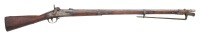 U.S. Springfield Armory Model 1816 Hewes & Phillips Percussion Conversion Musket with Bayonet