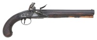 British Flintlock Officer's Pistol by H.W. Mortimer