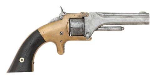 Interesting Un-Numbered Smith & Wesson No. 1 First Issue Revolver