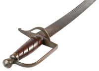 Very Fine Signed American Horseman's Saber by Jeremiah Snow - 6
