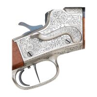 Very Rare Nimschke-Engraved Remington Hepburn No. 3 Sporting Rifle - 4