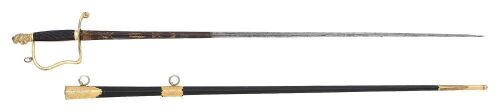 American Smallsword by E.T. Weaver Attributed To Captain John Chrystie, 5th Pennsylvania Regiment