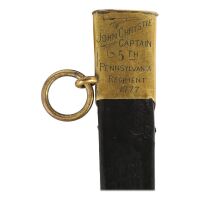American Smallsword by E.T. Weaver Attributed To Captain John Chrystie, 5th Pennsylvania Regiment - 3