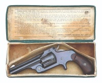 Smith & Wesson 38 Single Action Second Model Revolver with Box - 2