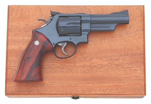 Cased Smith & Wesson Model 57 Double Action Revolver